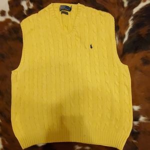Polo V neck sweater vest